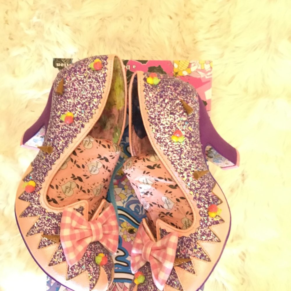 Irregular Choice I scream for Ice Cream shoes size 44 EU New